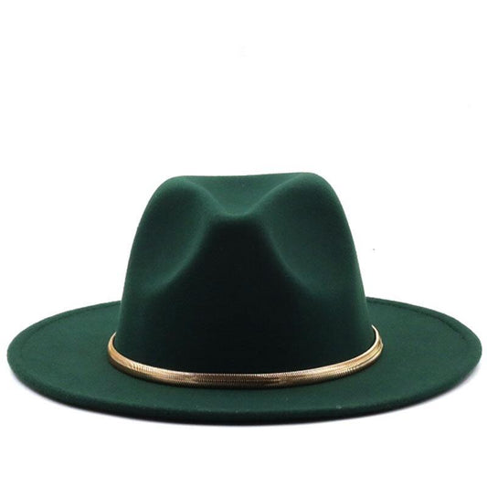 Sombrero Jazz de Lana Premium Otoño Invierno Unisex