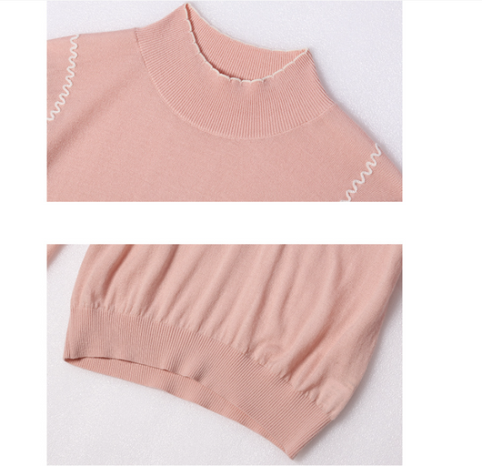 Cardigan Tejido con Encaje Delicado para Mujer - Image 15