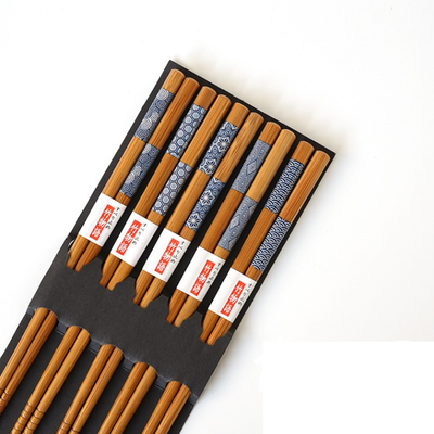 Juego de Palillos de Bambú Natural para Sushi - Puntas Afiladas - Image 10