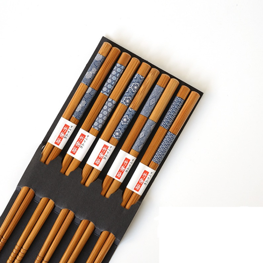 Juego de Palillos de Bambú Natural para Sushi - Puntas Afiladas - Image 10