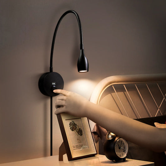 Lámpara LED de Pared para Lectura con Control Táctil
