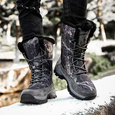 Botas de Invierno Acolchadas de Algodón Grueso con Forro Térmico - Image 9