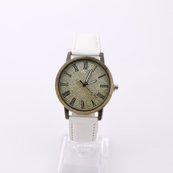 Reloj de Cuarzo para Mujer con Correa Denim Casual - Image 6