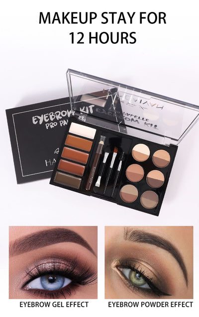 Kit Completo de Cejas: Polvo, Crema y Lápiz Resistente al Agua - Image 10
