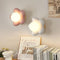 Lámpara de Pared Infantil Flor - Luz Moderna Estilo Crema para Dormitorio