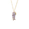 Wisteria Flower Ear Stud Necklace Special Interest Light Luxury Accessories Big Wisteria Necklace