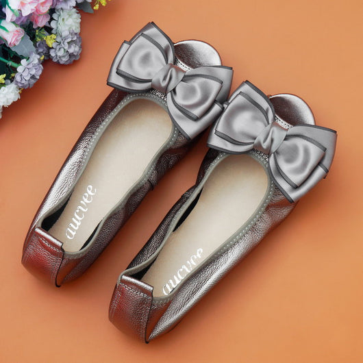 Sandalias Cómodas de Cuero con Suela Suave para Mujer Talla Grande - Image 8