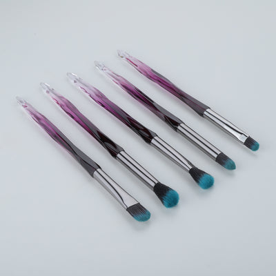 Set de Brochas para Maquillaje de Ojos - Brochas Profesionales para Sombra, Nariz y Labios - Image 15
