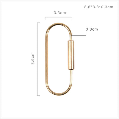 Gancho Colgante de Cobre Puro Diseño Nórdico Minimalista - Image 6