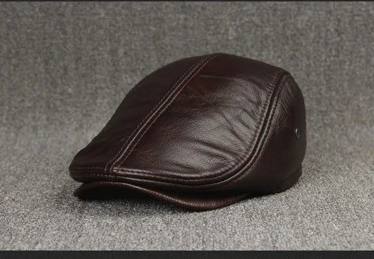 Boina de Cuero Genuino con Protección Solar - Estilo y Comodidad - Image 19