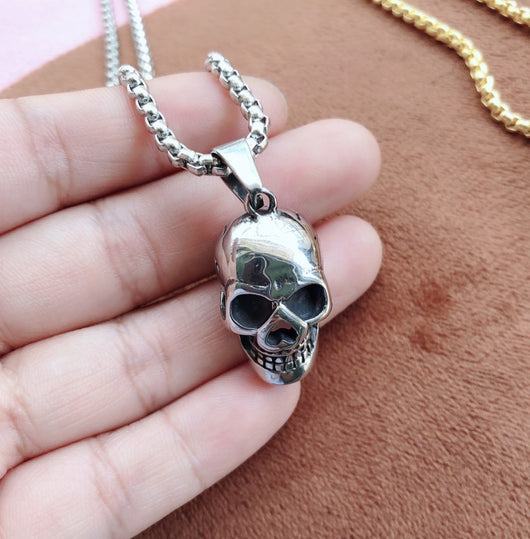 Collar Colgante de Calavera para Hombre - Diseño Minimalista - Image 16