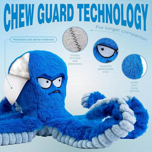 Juguete Masticable Resistente para Perros Grandes - Juguete Interactivo con Sonido Crujiente y Cuerda - Image 8