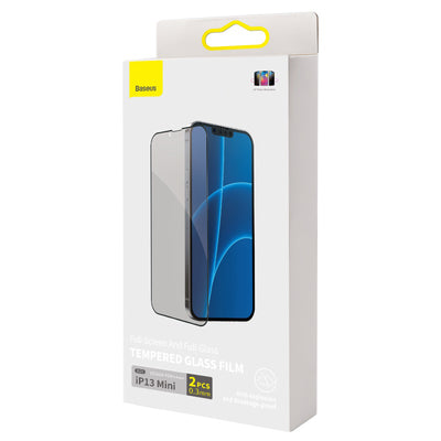 Protector de Pantalla Privacidad Cristal Templado Full Screen para iPhone 5.4 Pulgadas Negro - Image 9