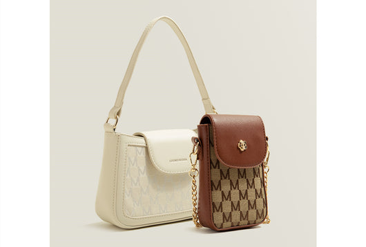 Bolsa Cuadrada Axilas Minimalista de Un Hombro - Image 25