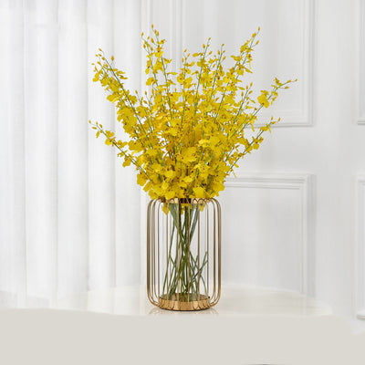 Jarrón Decorativo de Lujo con Flores Secas Simuladas para Sala de Estar - Image 18