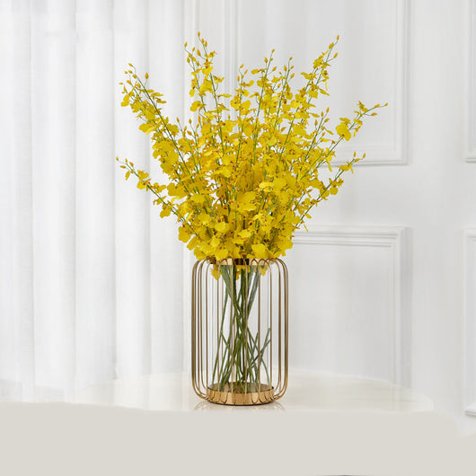 Jarrón Decorativo de Lujo con Flores Secas Simuladas para Sala de Estar - Image 18