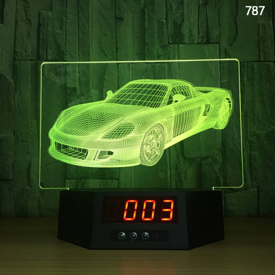 Lámpara LED Delfín 3D con Carga Inalámbrica - Luz Nocturna Brillante - Image 64