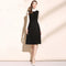 Vestido Slim Sin Mangas de Temperamento Elegante para Mujer