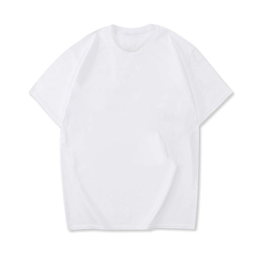 Camiseta Suelta de Algodón para Hombre y Mujer - Cuello Redondo Verano - Image 6
