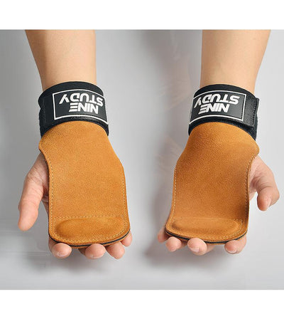 Guantes de Fitness con Soporte de Palma - Cuero Grueso de 3 Capas para Hombre y Mujer - Image 12