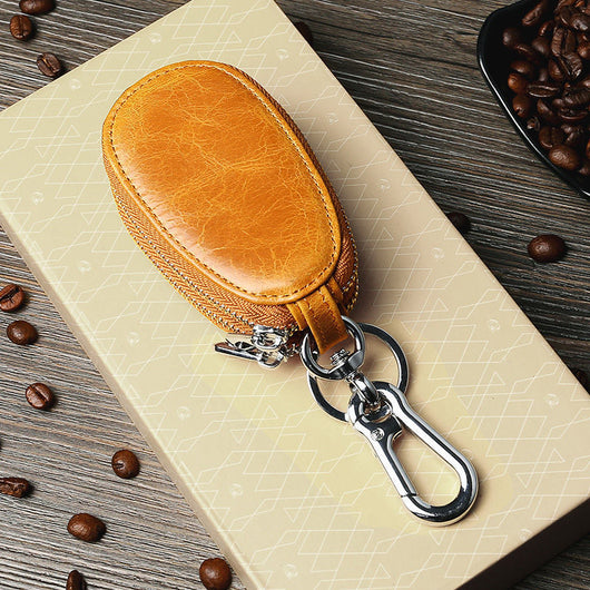Cartera Organizadora de Cuero para Llaves y Accesorios de Auto - Image 3