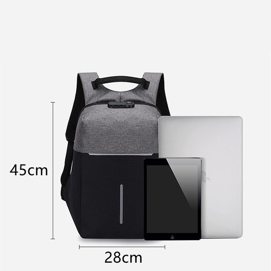 Mochila Reflectante de Gran Capacidad Impermeable para Hombre - Image 13