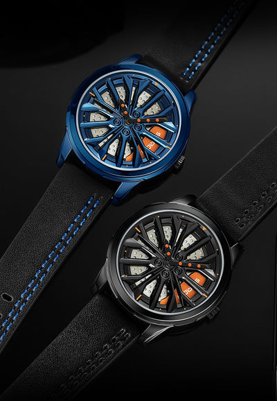 Reloj de Hombre Rueda de la Fortuna - Diseño Trendy con Energía de Buena Suerte - Image 15