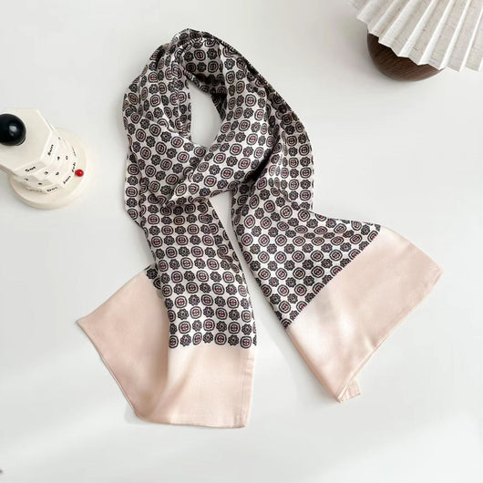 Pañuelo de Seda Reversible para Hombre con Estampado Doble Cara - Image 9