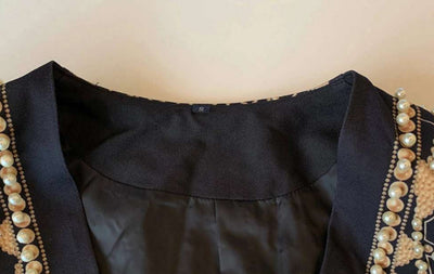 Chaqueta Acolchada Escote V Manga Larga - Image 7