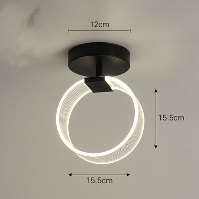Lámpara de Techo Minimalista Luxury con Guía de Línea para Porche - Image 26