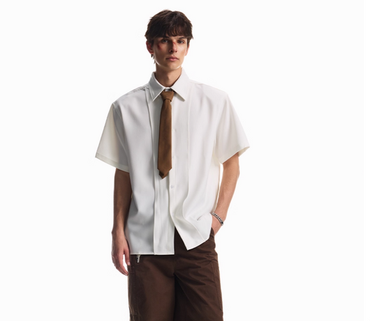 Camisa Unisex con Hombreras Acolchadas Desmontables - Image 10