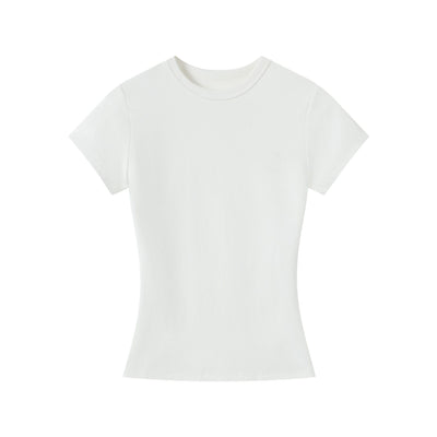 Camiseta Ajustada Cuello Redondo para Mujer - Efecto Reductor - Image 21
