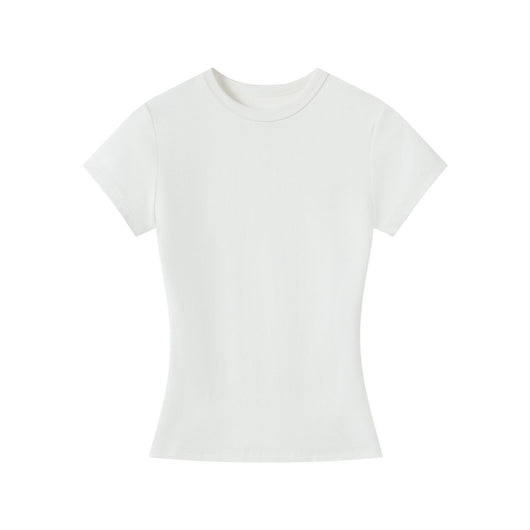 Camiseta Ajustada Cuello Redondo para Mujer - Efecto Reductor - Image 21