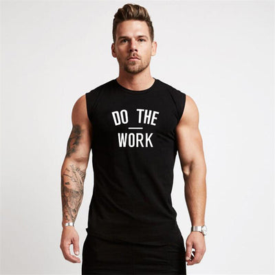 Musculosa Deportiva Estilo Europeo Americana con Estampado de Letras para Fitness - Image 5