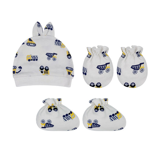 Guantes Antirasguños y Cubre Pies para Recién Nacido - Protección Suave Europea - Image 10