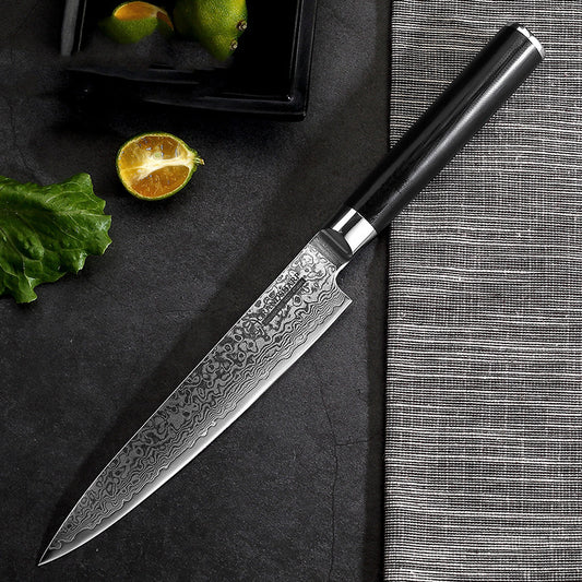 Cuchillo Universal de Acero Damasco para Cocina