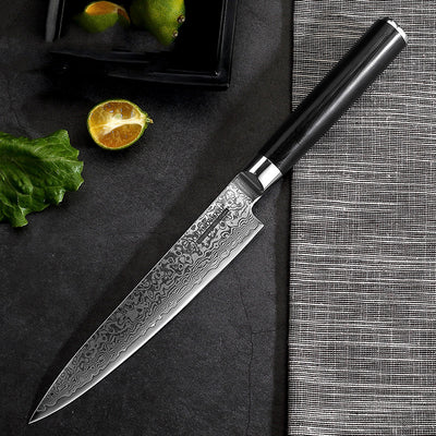 Cuchillo Universal de Acero Damasco para Cocina