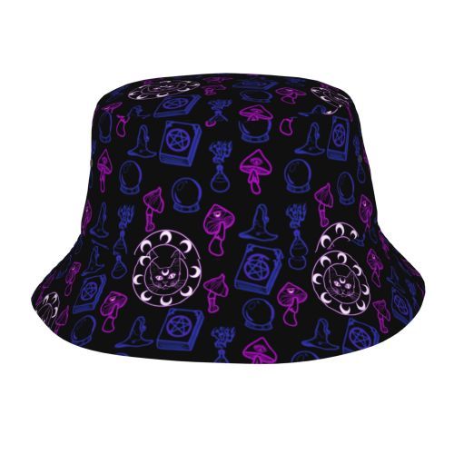 Gorra Pescador Hongos Psicodélicos Efecto Espejo - Image 87