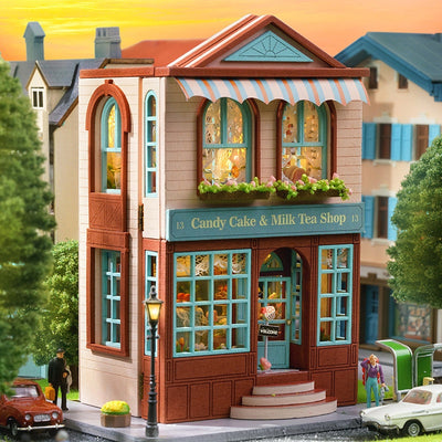 Miniatura de Casa Artesanal de Madera - Colección Adorable para Decorar - Image 11
