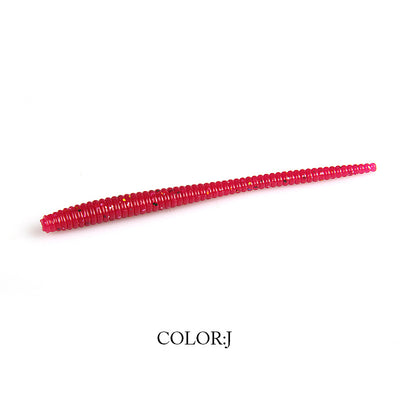 Señuelo de Larva 8cm Acción Suave con Sal - Monocolorado - Image 27