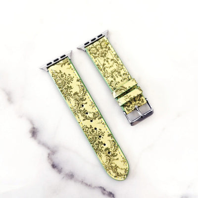 Pulsera de Cuero Verde con Estampado - Accesorio de Moda Trendy - Image 13