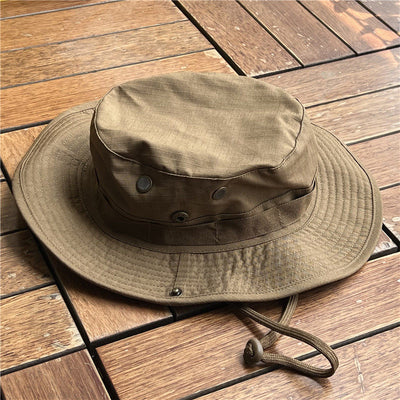 Gorro Táctico Camuflaje Granito con Ala Redondeada