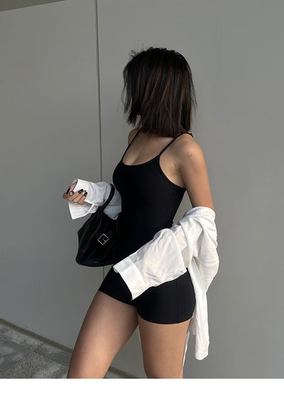 Shorts Ajustados Verano con Bolsa de Cintura - Diseño Versátil y Moderno - Image 10