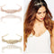 Diadema Barroca Hoja Europea Joyería Nupcial Elegante