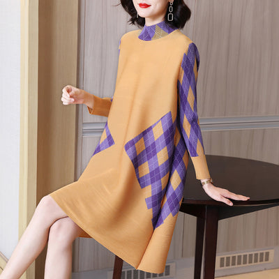 Vestido Plisado Francés de Lujo para Primavera - Image 15