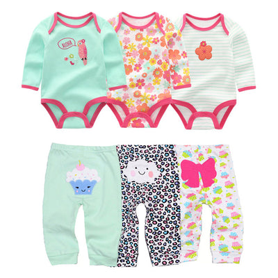 Conjuntos de Bodys y Pantalones de Algodón para Bebé Niña - Image 11