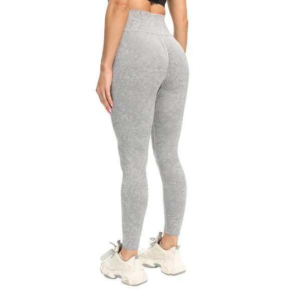 Leggins Deportivos Ajustados de Yoga con Tecnología Absorbente de Humedad
