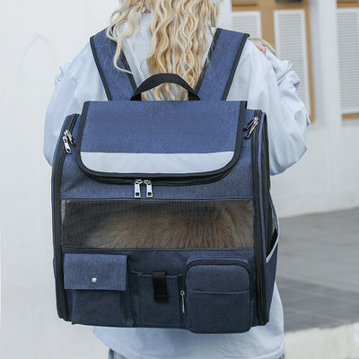 Mochila Transportadora Portátil para Gatos - Image 7
