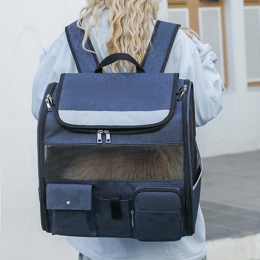 Mochila Transportadora Portátil para Gatos - Image 7