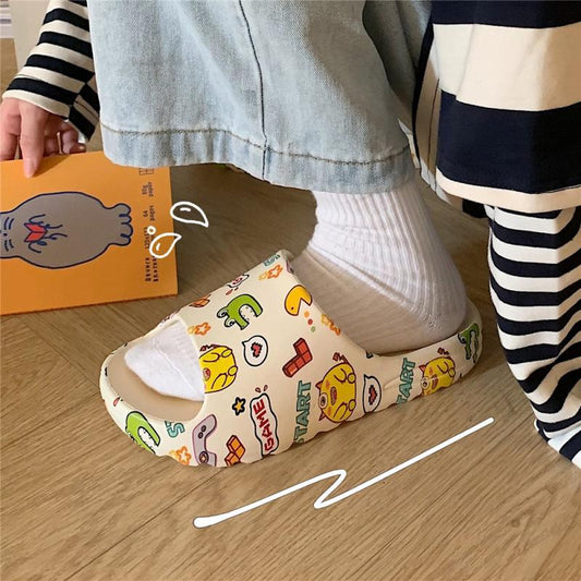 Pantuflas Cómodas para Mujer con Diseño de Dibujos Animados - Image 2